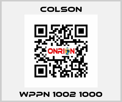 WPPN 1002 1000 Colson