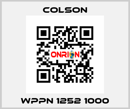 WPPN 1252 1000 Colson