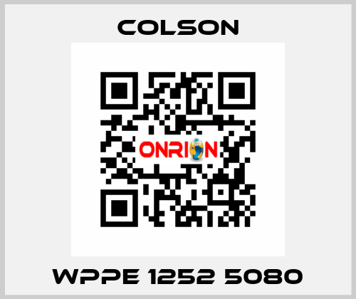 WPPE 1252 5080 Colson