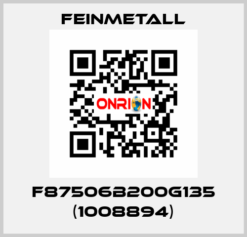 F87506B200G135 (1008894) FEINMETALL