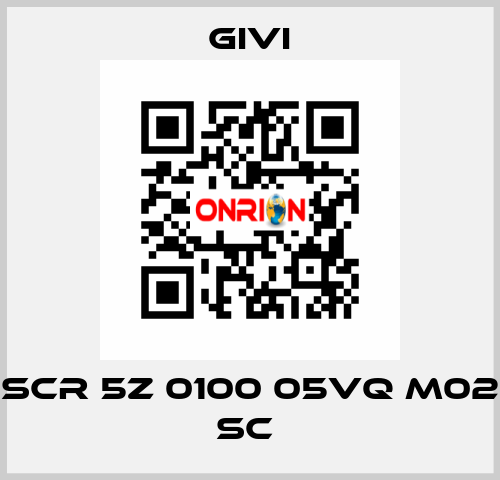 SCR 5Z 0100 05VQ M02 SC  Givi