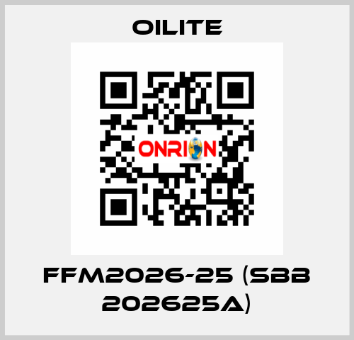 FFM2026-25 (SBB 202625A) Oilite