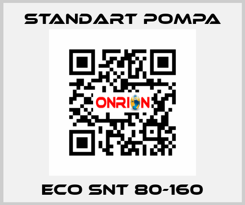 ECO SNT 80-160 STANDART POMPA