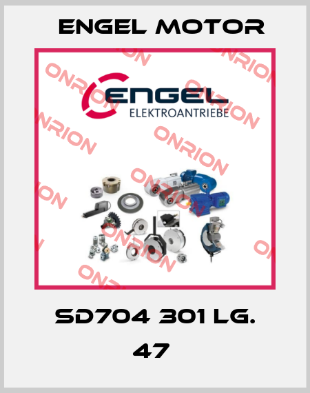SD704 301 LG. 47  Engel Motor