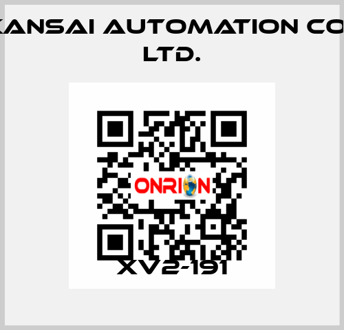 XV2-191 KANSAI Automation Co., Ltd.