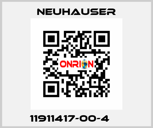 11911417-00-4     Neuhauser