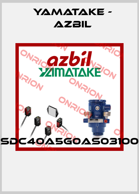 SDC40A5G0AS03100  Yamatake - Azbil