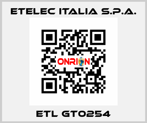 ETL GT0254 Etelec Italia S.p.A.