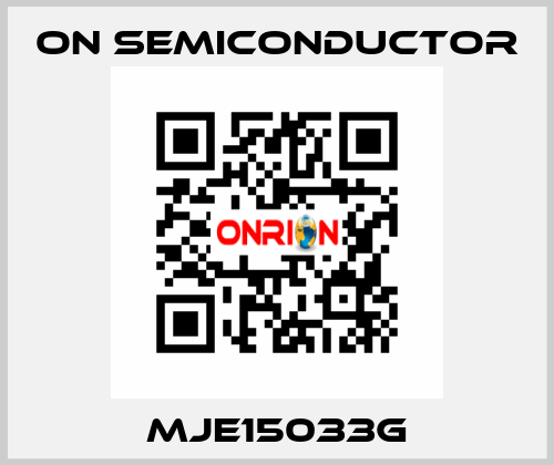 MJE15033G On Semiconductor