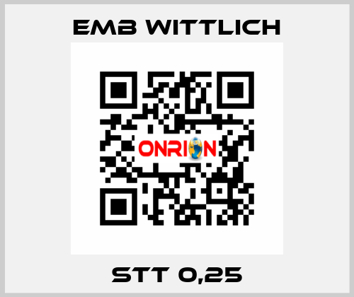 STT 0,25 EMB Wittlich