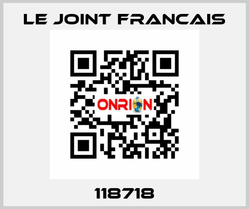 118718 LE JOINT FRANCAIS