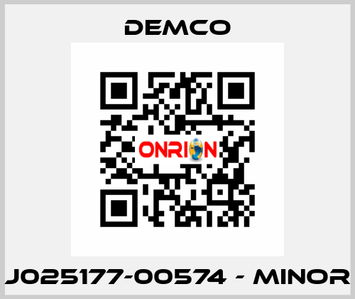 J025177-00574 - MINOR Demco