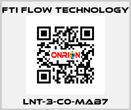 LNT-3-C0-MAB7 Fti Flow Technology