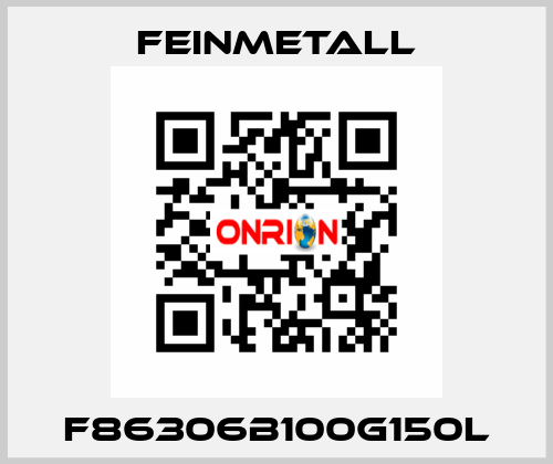 F86306B100G150L FEINMETALL