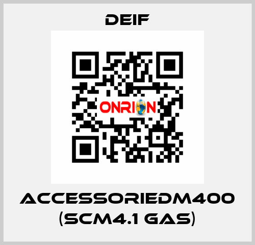 AccessorieDM400 (SCM4.1 GAS) Deif