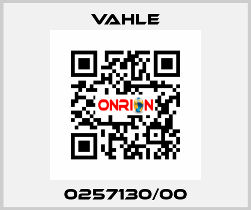 0257130/00 Vahle