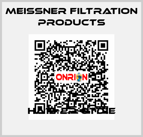 HA1E-2P-0TD1E Meissner Filtration Products