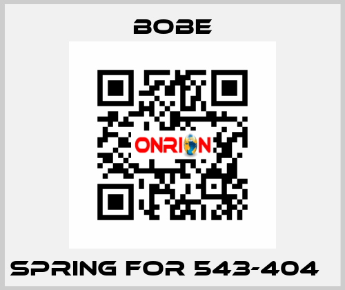 spring for 543-404В Bobe