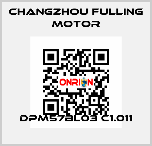 DPM57BL03 C1.011 Changzhou Fulling Motor