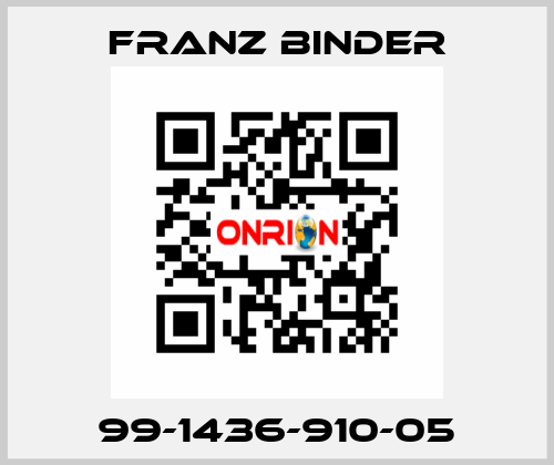 99-1436-910-05 FRANZ BINDER