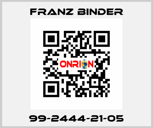 99-2444-21-05 FRANZ BINDER