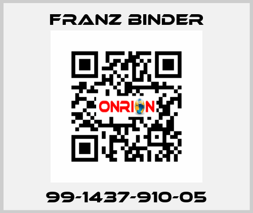 99-1437-910-05 FRANZ BINDER