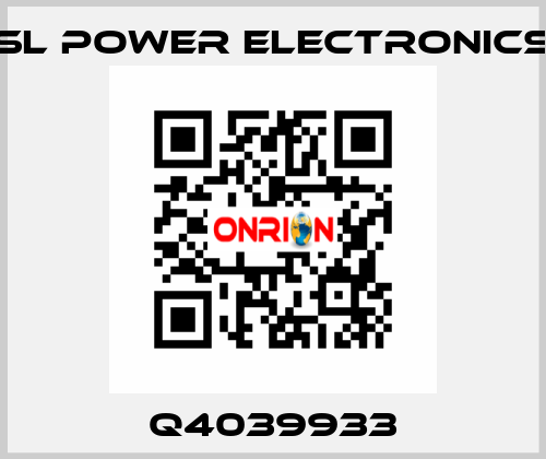 Q4039933 SL Power Electronics