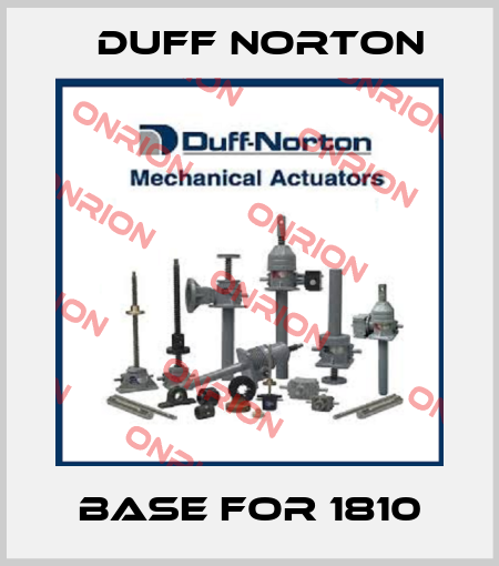 Base for 1810 Duff Norton