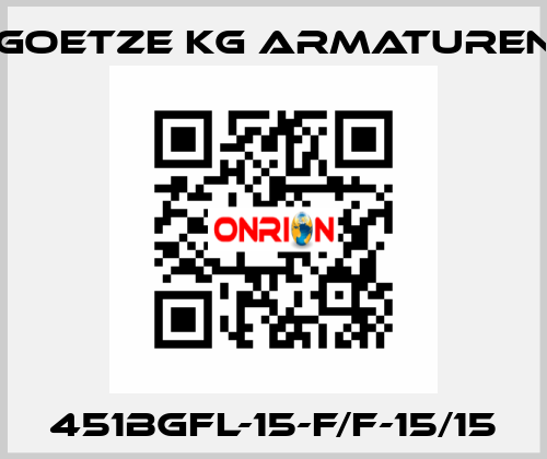 451bGFL-15-f/f-15/15 Goetze KG Armaturen