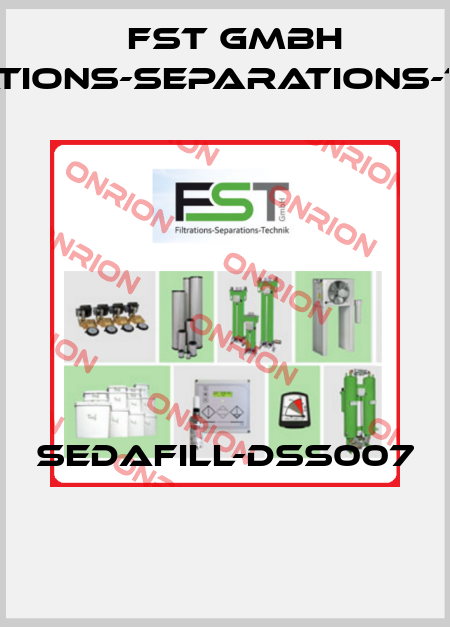 SEDAFILL-DSS007  FST GmbH Filtrations-Separations-Technik