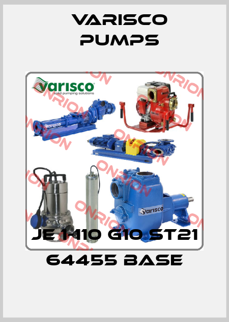 JE 1-110 G10 ST21 64455 BASE Varisco pumps