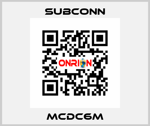 MCDC6M SubConn