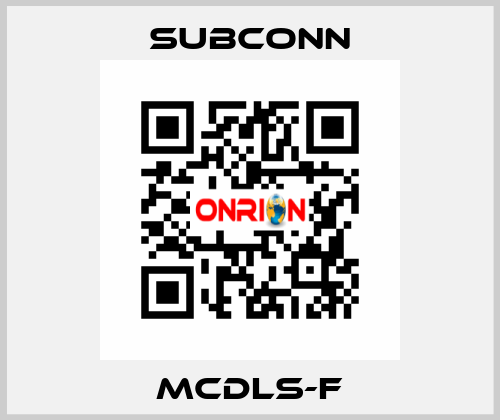 MCDLS-F SubConn