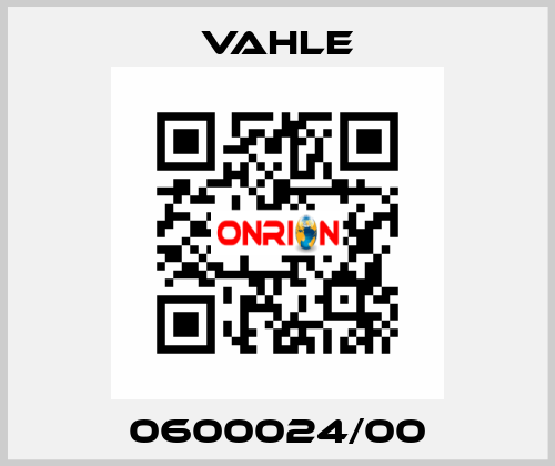 0600024/00 Vahle