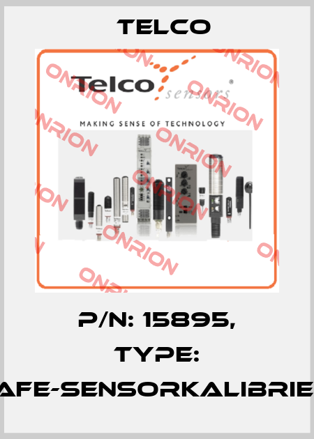 p/n: 15895, Type: AirSafe-Sensorkalibrierung Telco