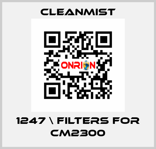 1247 \ filters for CM2300 CleanMist