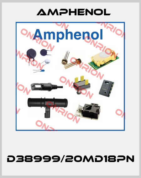  	  D38999/20MD18PN Amphenol