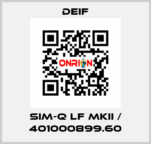 SIM-Q LF MKII / 401000899.60 Deif