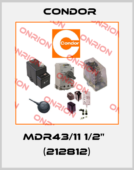 MDR43/11 1/2"   (212812) Condor