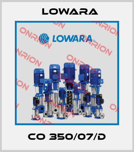 CO 350/07/D Lowara