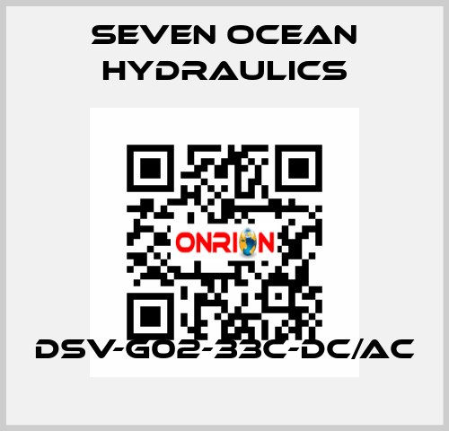 DSV-G02-33C-DC/AC Seven Ocean Hydraulics