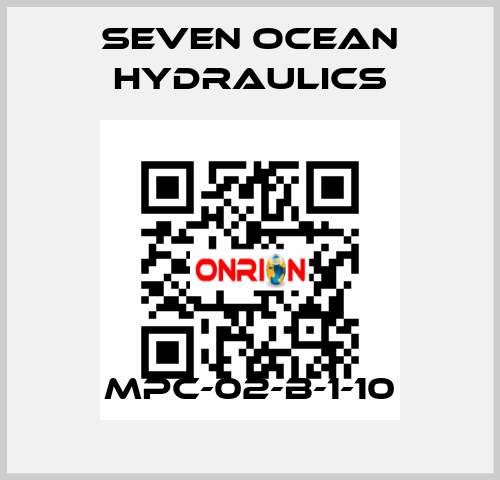 MPC-02-B-1-10 Seven Ocean Hydraulics