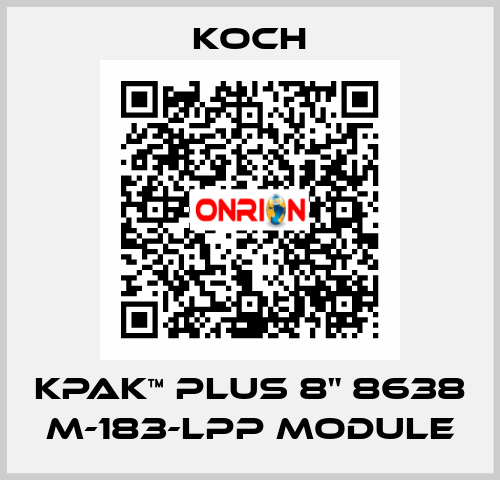 KPAK™ PLUS 8" 8638 M-183-LPP Module KOCH