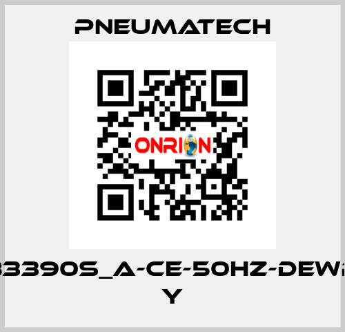 PB3390S_A-CE-50HZ-DEWPO Y Pneumatech