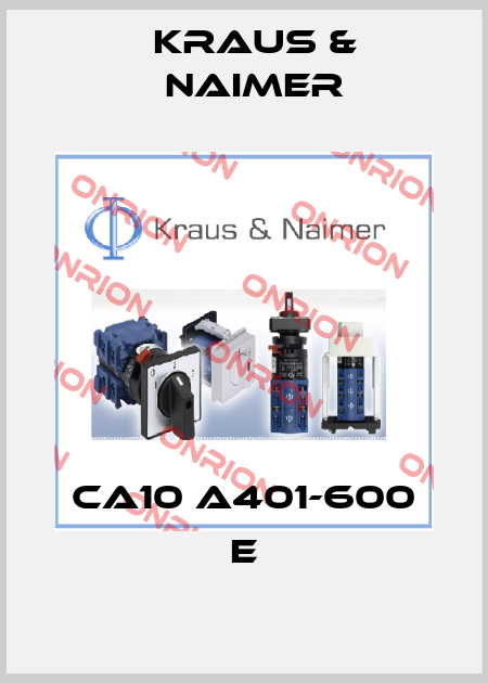 CA10 A401-600 E Kraus & Naimer