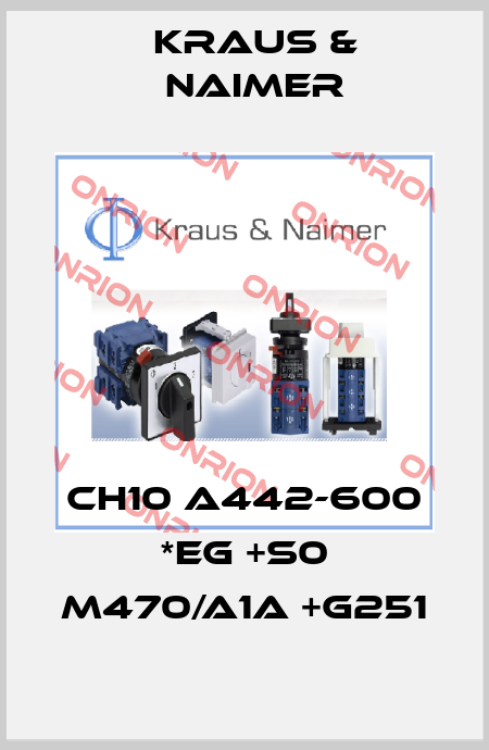 CH10 A442-600 *EG +S0 M470/A1A +G251 Kraus & Naimer