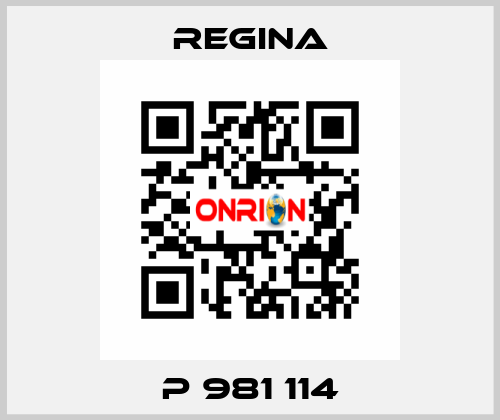 P 981 114 Regina