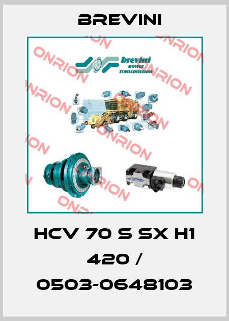 HCV 70 S SX H1 420 / 0503-0648103 Brevini