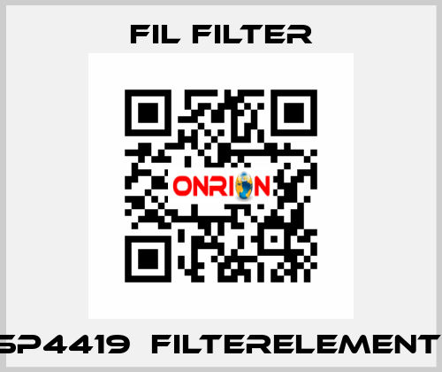 SP4419  FILTERELEMENT  Fil Filter