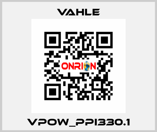 VPOW_PPI330.1 Vahle